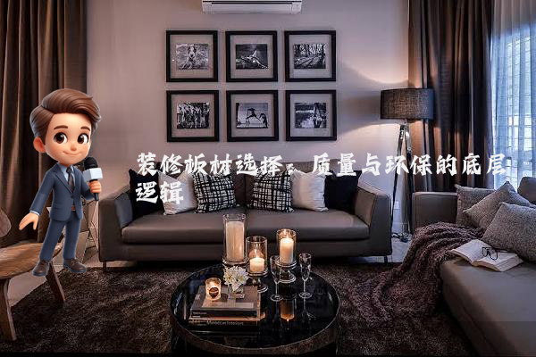装修板材选择:质量与环保的底层逻辑