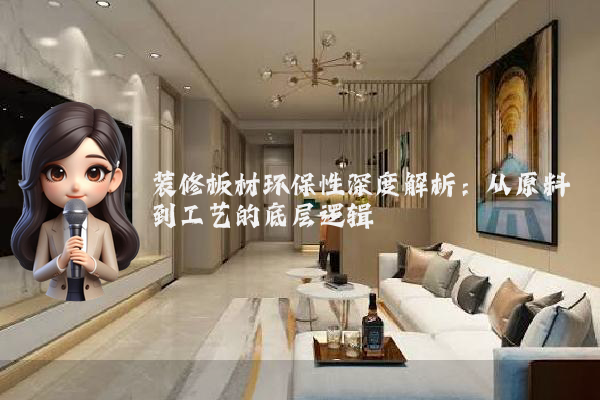装修板材环保性深度解析：从原料到工艺的底层逻辑