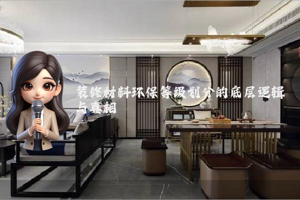 装修材料环保等级划分的底层逻辑与真相