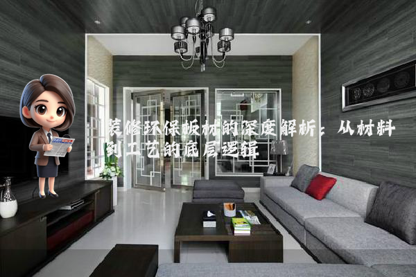 装修环保板材的深度解析:从材料到工艺的底层逻辑