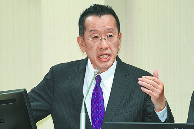 顾立雄 资料图 图源：台湾中时新闻网